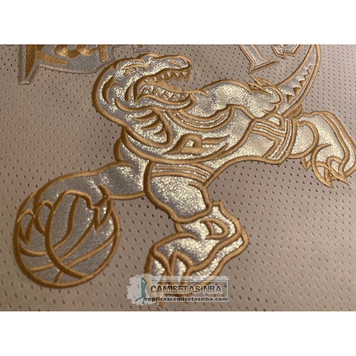 Camiseta Toronto Raptors Vince Carter NO 15 Mitchell & Ness 1998-99 Oro
